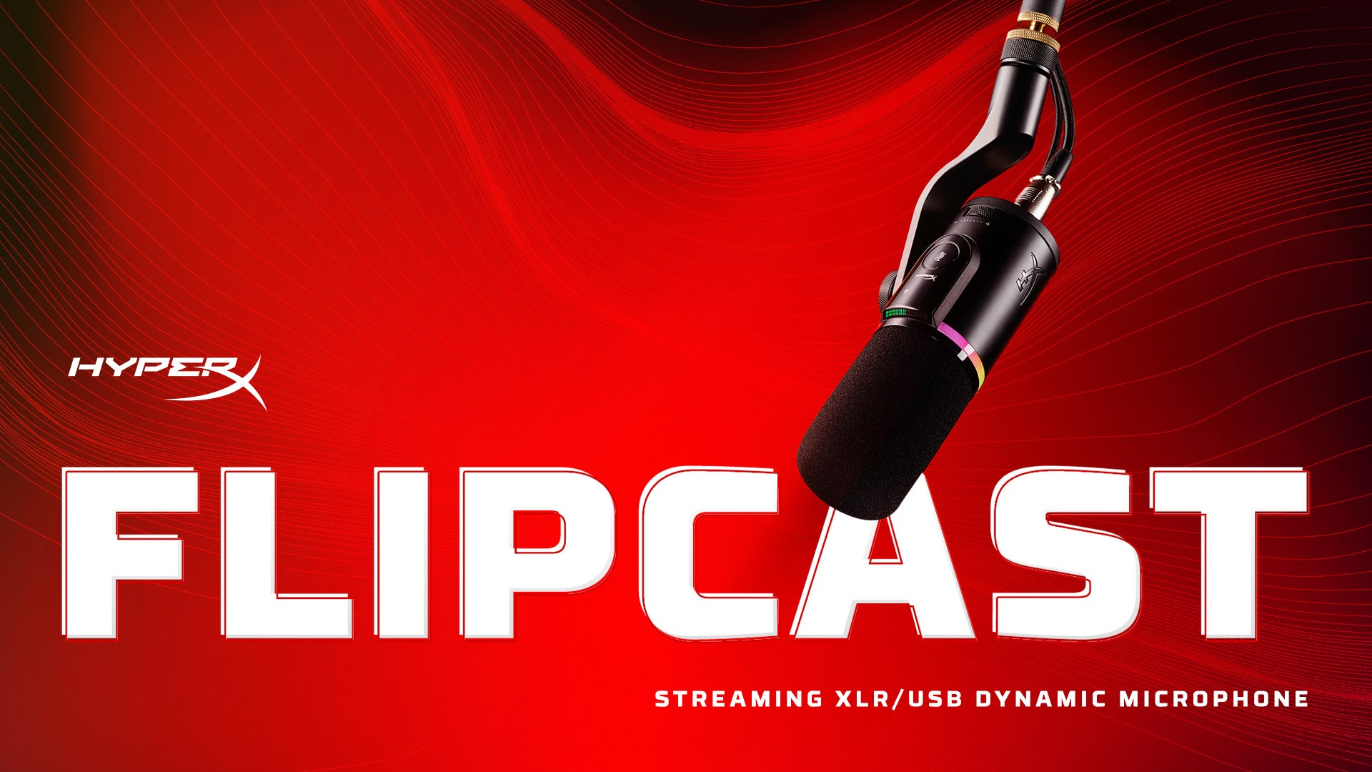 HyperX FlipCast – USB/XLR Dynamic Microphone - video