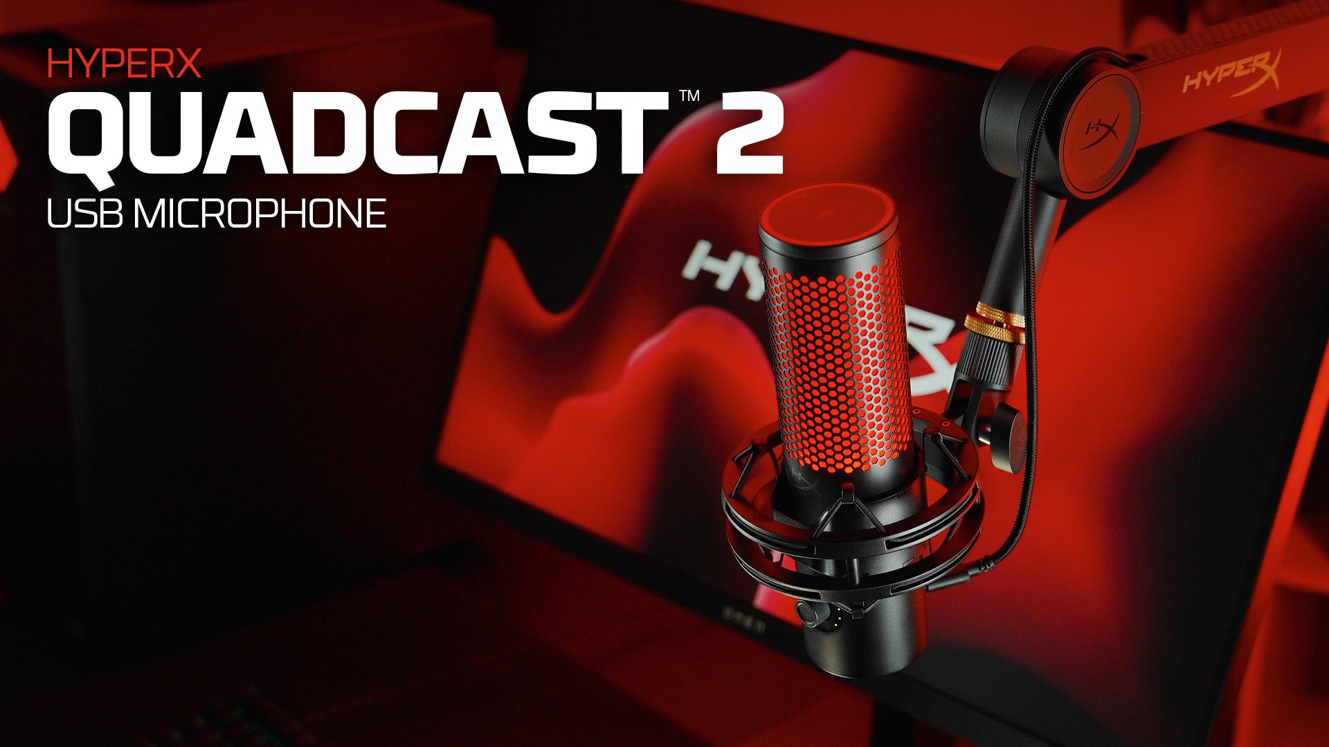 HyperX QuadCast 2 – USB Microphone - video