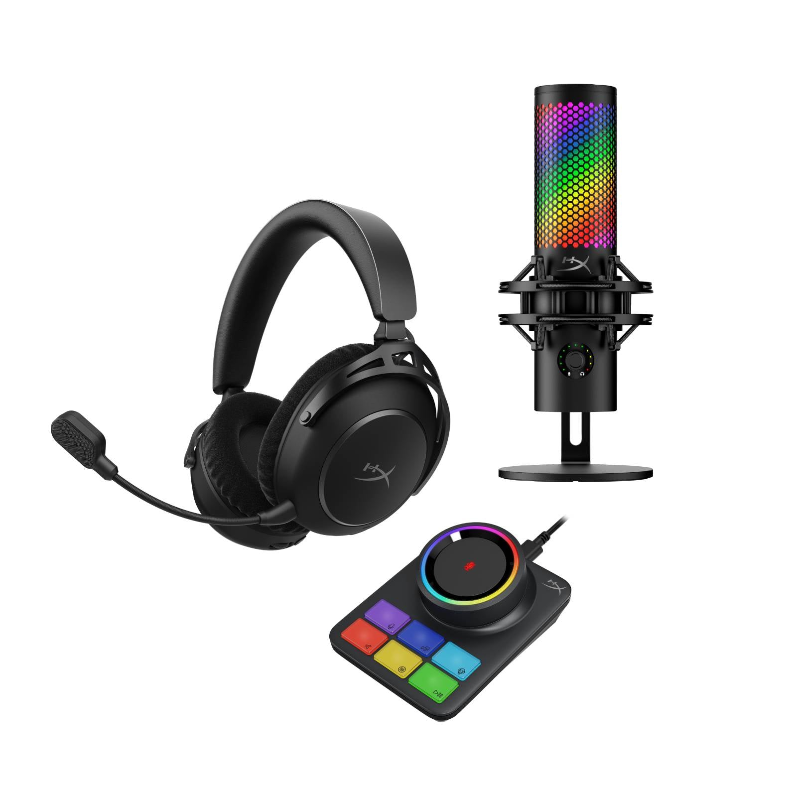 HyperX Bundle - Cloud Alpha 2 Wireless Headset + QuadCast 2 S