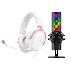 HyperX Bundle - Cloud III Wired Headset, QuadCast 2 S Microphone
