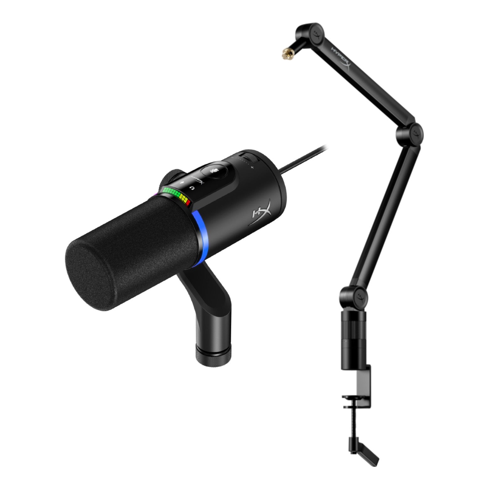 HyperX Bundle - FlipCast Microphone + Caster Microphone and Camera