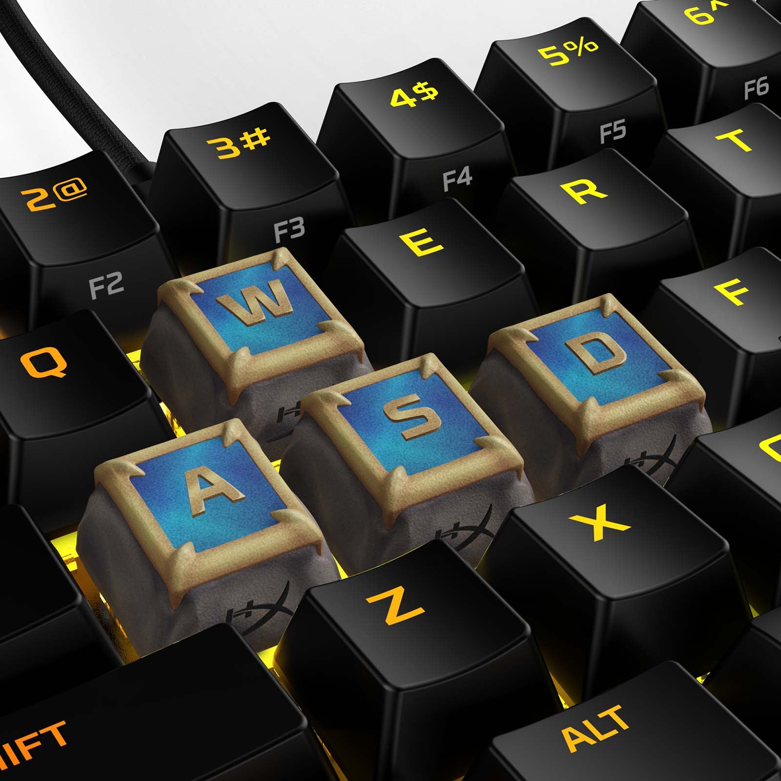 Rpg Keyframes HX3D Keycaps - RPG Movement Set – HyperX US
