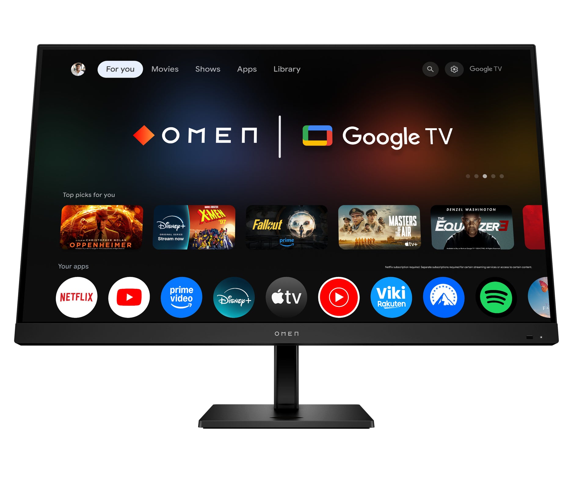 Sale 52% OMEN By HP 31.5 Inch UHD 144Hz Smart Gaming Monitor - OMEN 32x