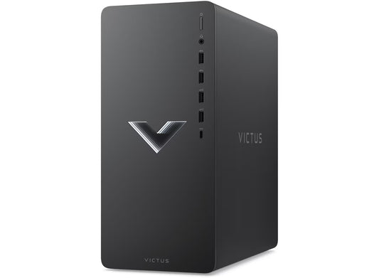 Victus by HP 15L Gaming Desktop TG02-0077m, Windows 11 Home, AMD Ryzen™ 5, 8GB RAM, 256GB SSD, AMD Radeon™ RX 6400, Mica silver
