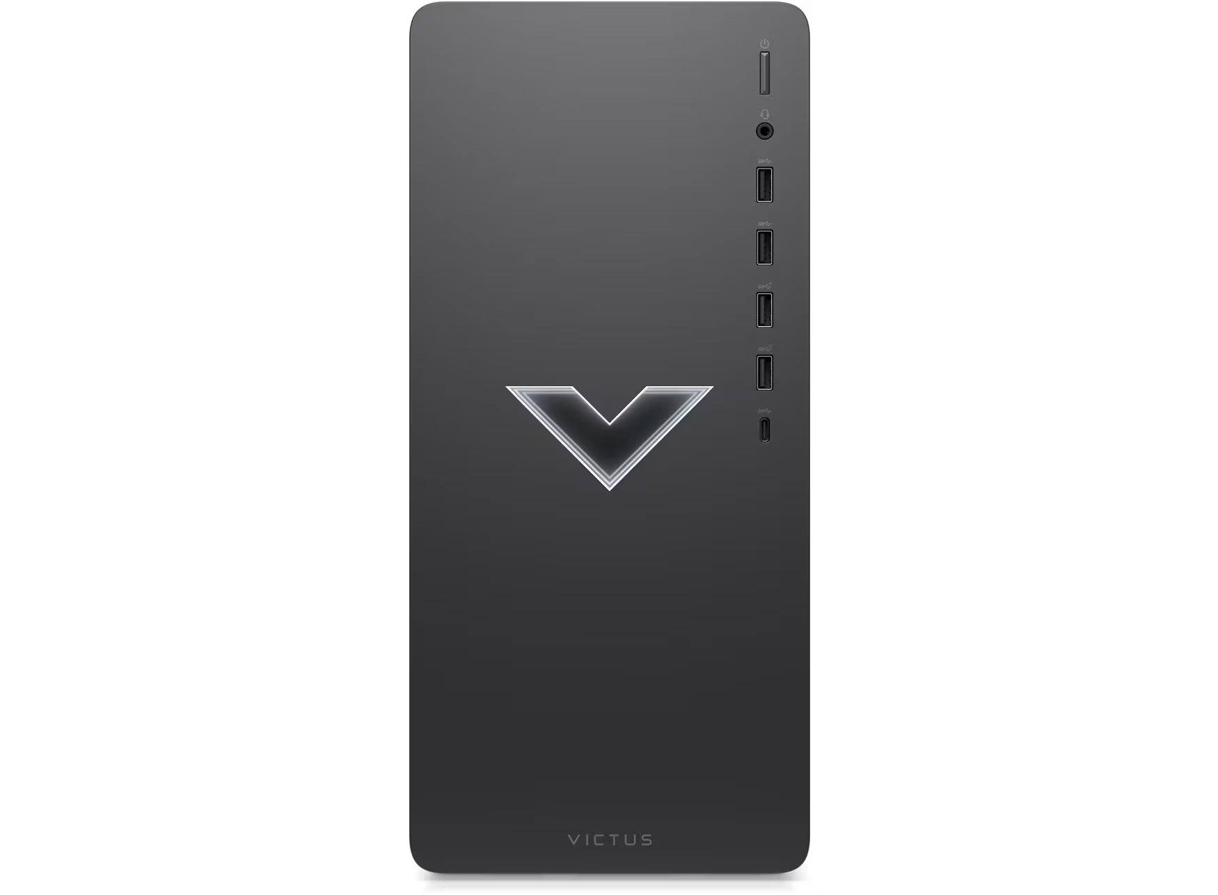 Victus by HP 15L Gaming Desktop TG02-0077m, Windows 11 Home, AMD Ryzen™ 5, 8GB RAM, 256GB SSD, AMD Radeon™ RX 6400, Mica silver
