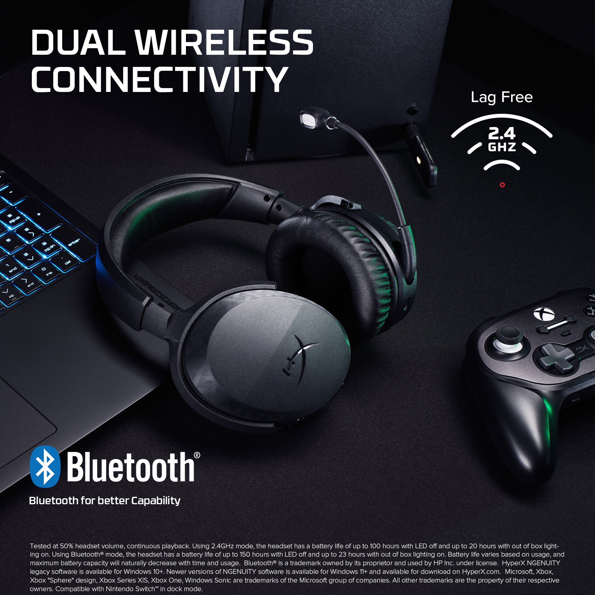 HyperX CloudX Stinger 3 Wireless Gaming Headset Xbox - 03