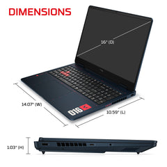 HyperX OMEN 16 inch Gaming Laptop PC 16-ap1931nr - 10