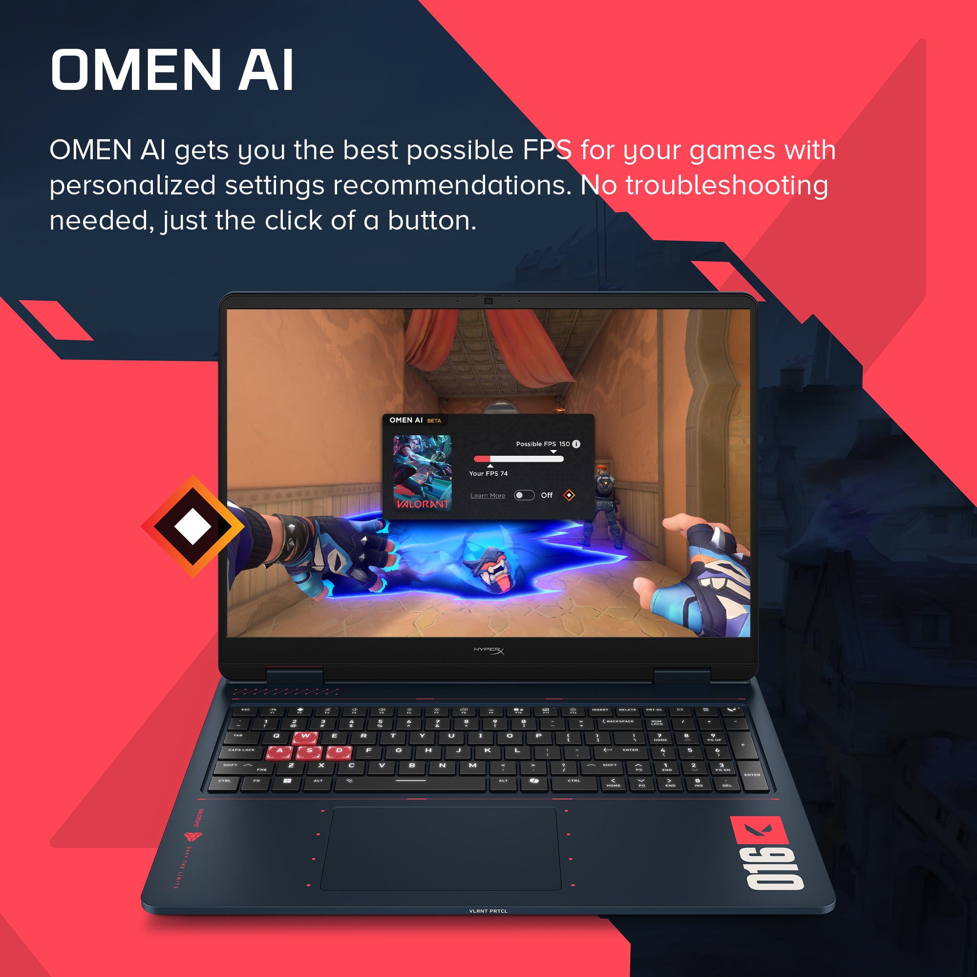 HyperX OMEN 16 inch Gaming Laptop PC 16-ap1931nr - 07