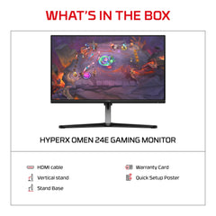 HyperX OMEN 23.8 inch FHD 144Hz Gaming Monitor - OMEN 24e - 10