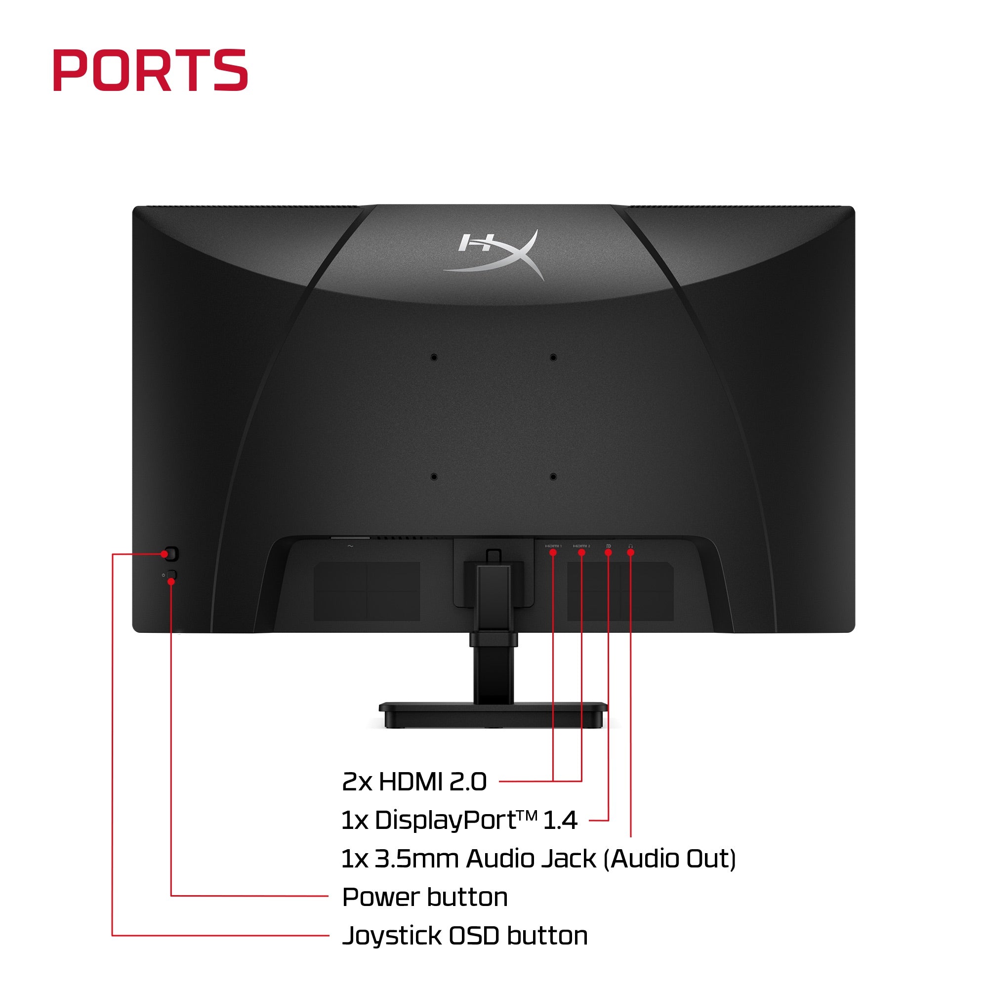 HyperX OMEN 27 inch FHD 240Hz Gaming Monitor - OMEN 27 G3 - 10