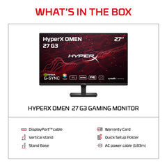 HyperX OMEN 27 inch FHD 240Hz Gaming Monitor - OMEN 27 G3 - 11