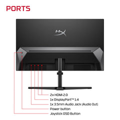HyperX OMEN 27 inch FHD 144Hz Gaming Monitor - OMEN 27e - 09