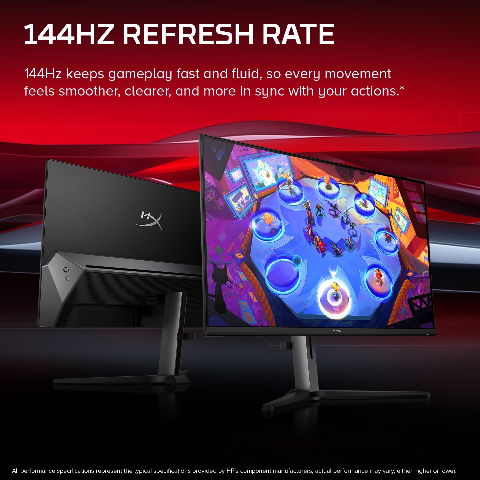 HyperX OMEN 27 inch FHD 144Hz Gaming Monitor - OMEN 27e - 02
