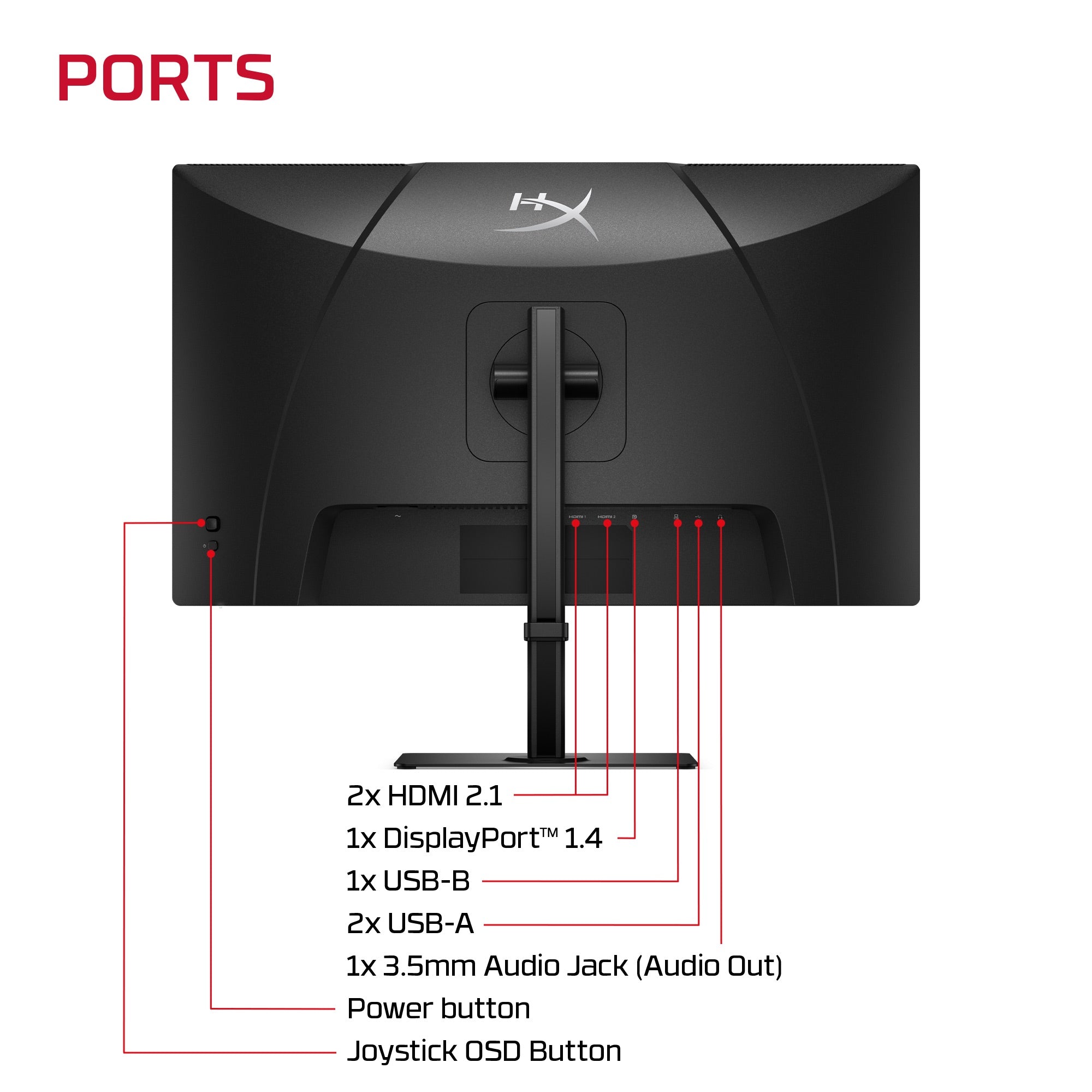 HyperX OMEN 27 inch UHD/FHD 160Hz/320Hz Dual Mode Gaming Monitor - OMEN 27k  G3 - 10