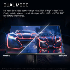 HyperX OMEN 27 inch UHD/FHD 160Hz/320Hz Dual Mode Gaming Monitor - OMEN 27k  G3 - 02