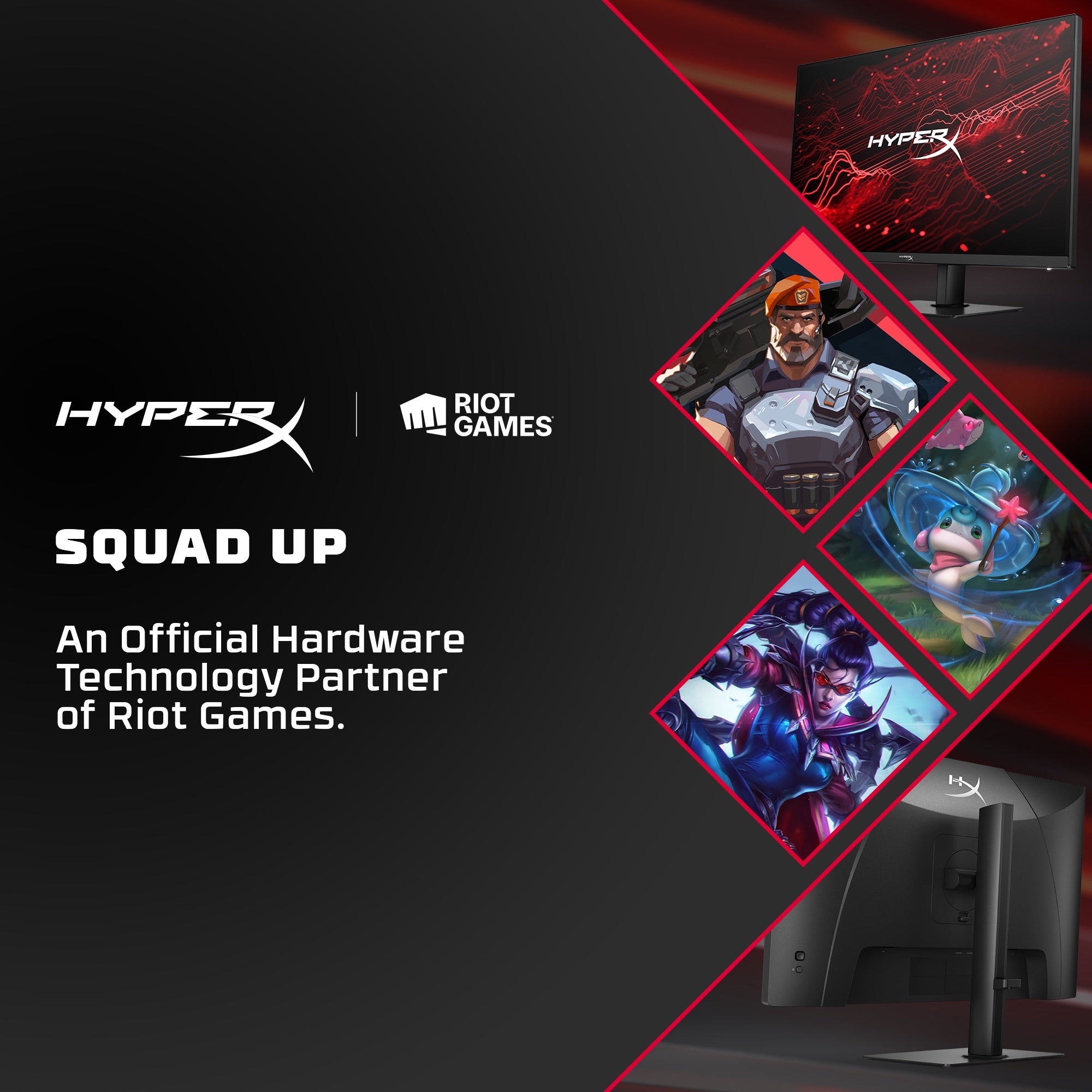 HyperX OMEN 27 inch UHD/FHD 160Hz/320Hz Dual Mode Gaming Monitor - OMEN 27k  G3 - 07
