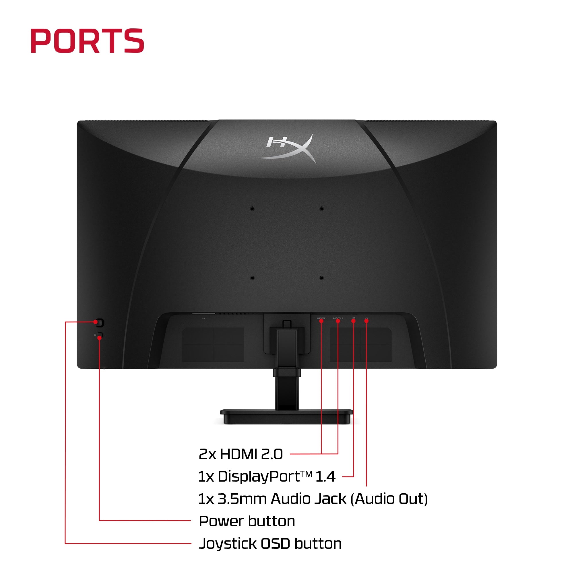 HyperX OMEN 27 inch QHD 240Hz Gaming Monitor - OMEN 27q  G3 - 10