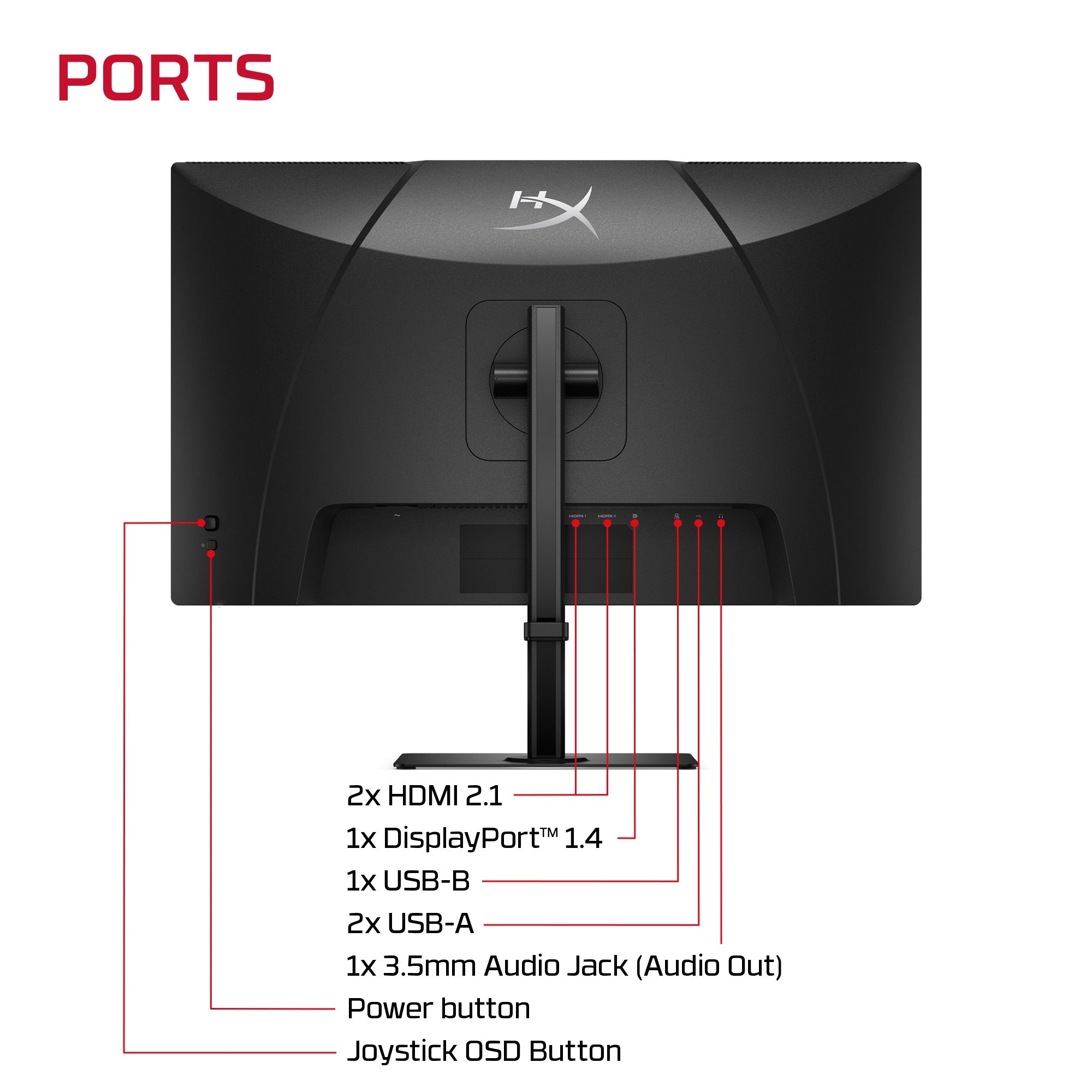 HyperX OMEN 27 inch QHD 320Hz Gaming Monitor - OMEN 27qs  G3 - 10