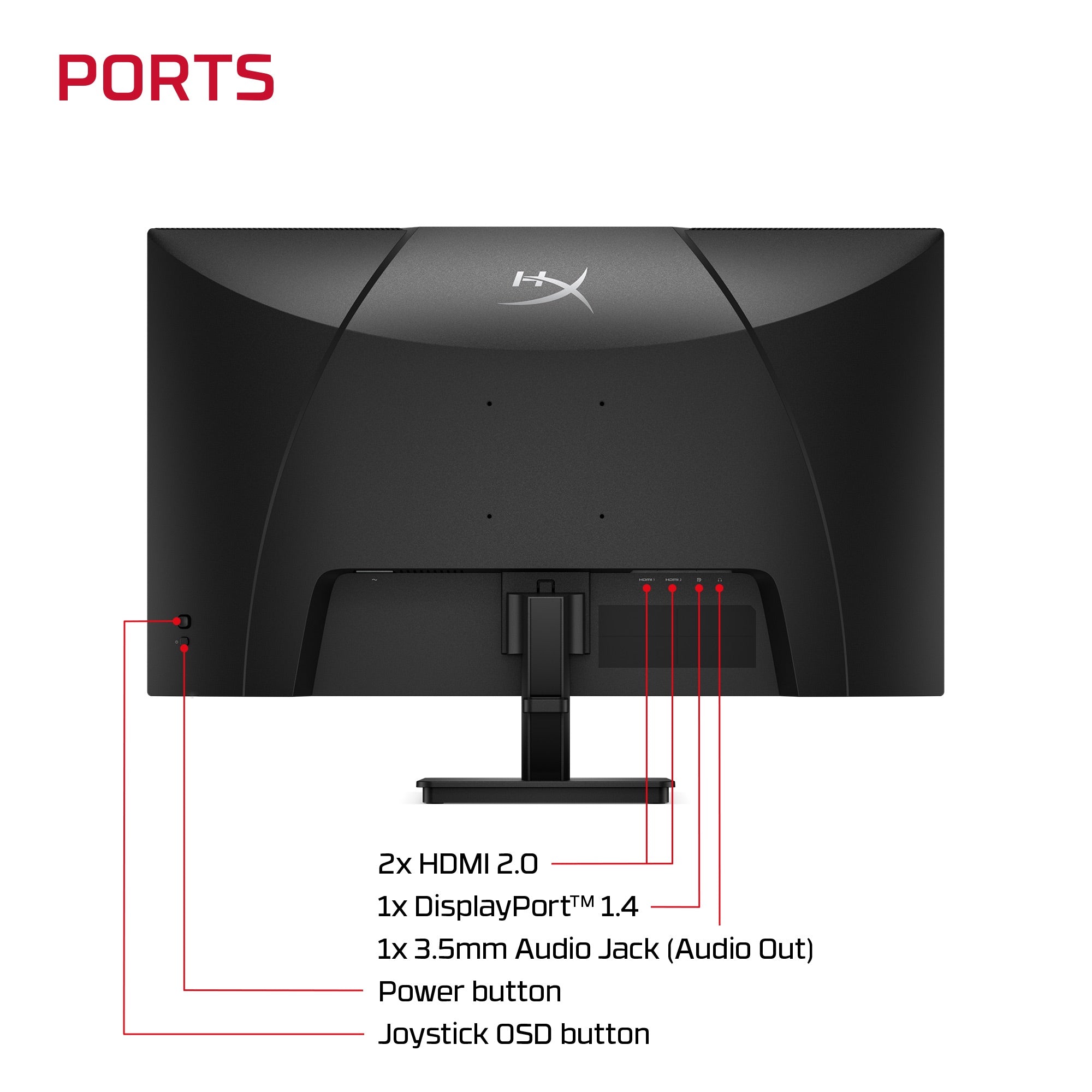 HyperX OMEN 31.5 inch QHD 200Hz Gaming Monitor - OMEN 32q  G3 - 10