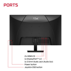 HyperX OMEN 31.5 inch QHD 200Hz Gaming Monitor - OMEN 32q  G3 - 10