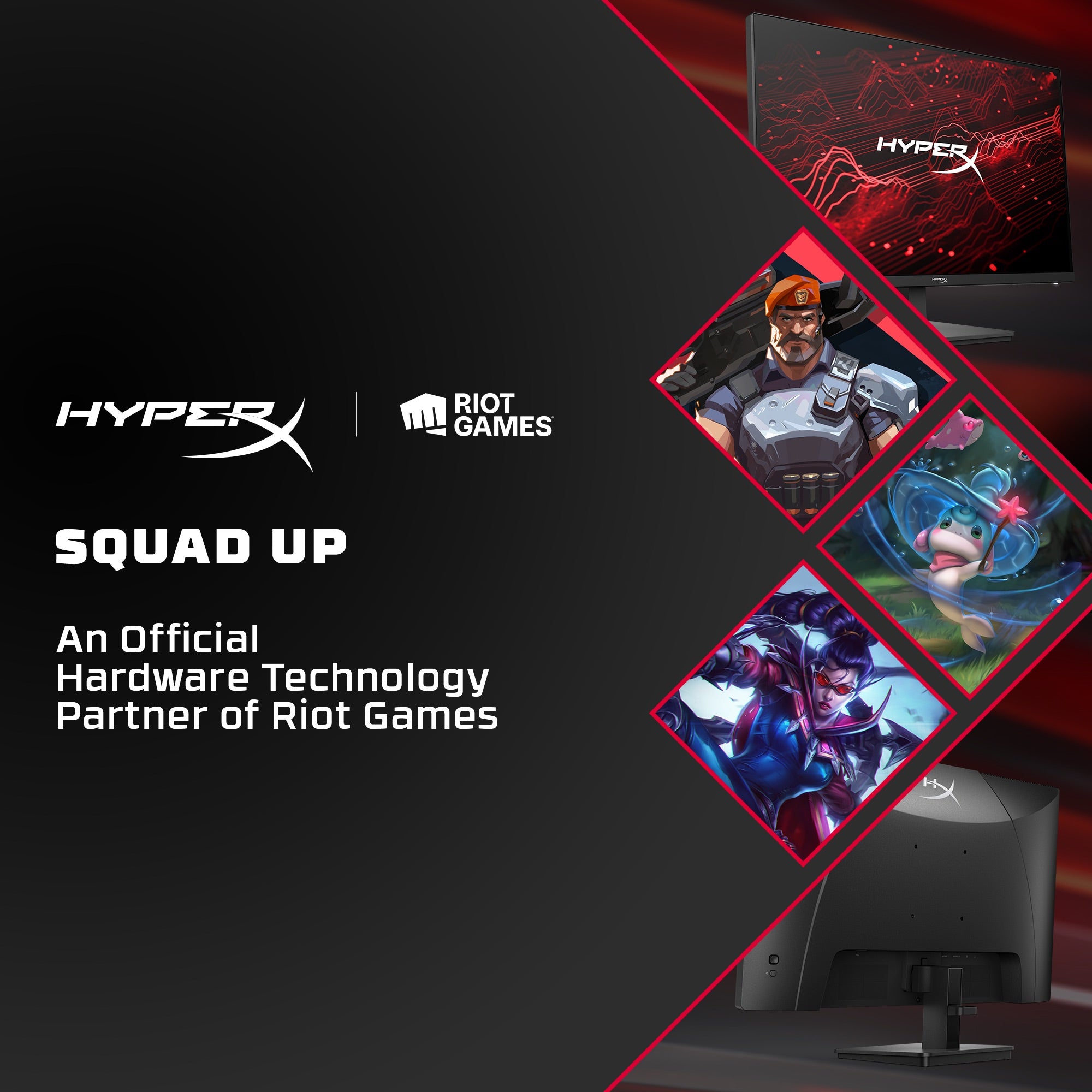 HyperX OMEN 31.5 inch QHD 200Hz Gaming Monitor - OMEN 32q  G3 - 07