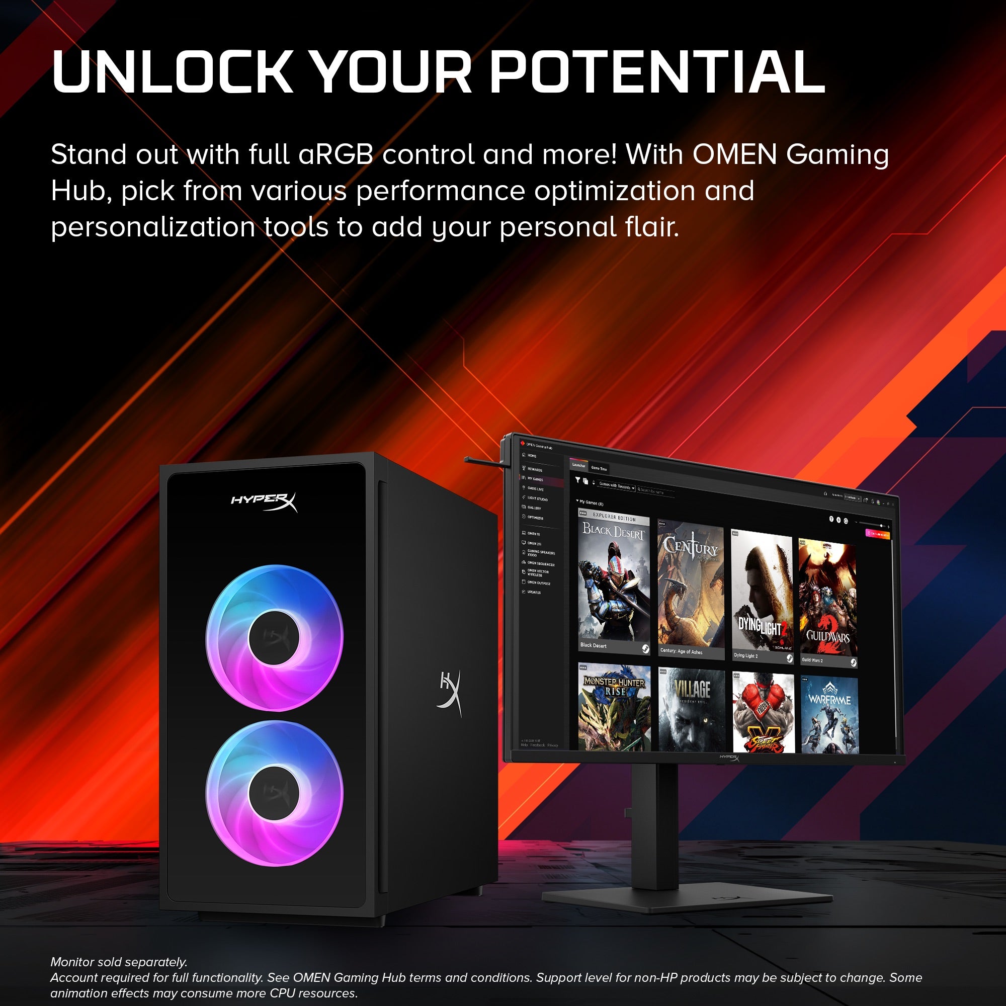 HyperX OMEN 35L Gaming Desktop GT18-0732t PC - 04