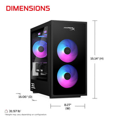 HyperX OMEN 35L Gaming Desktop GT18-0732t PC - 09