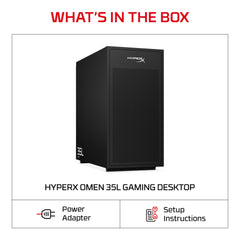 HyperX OMEN 35L Gaming Desktop GT18-0712t PC - 10