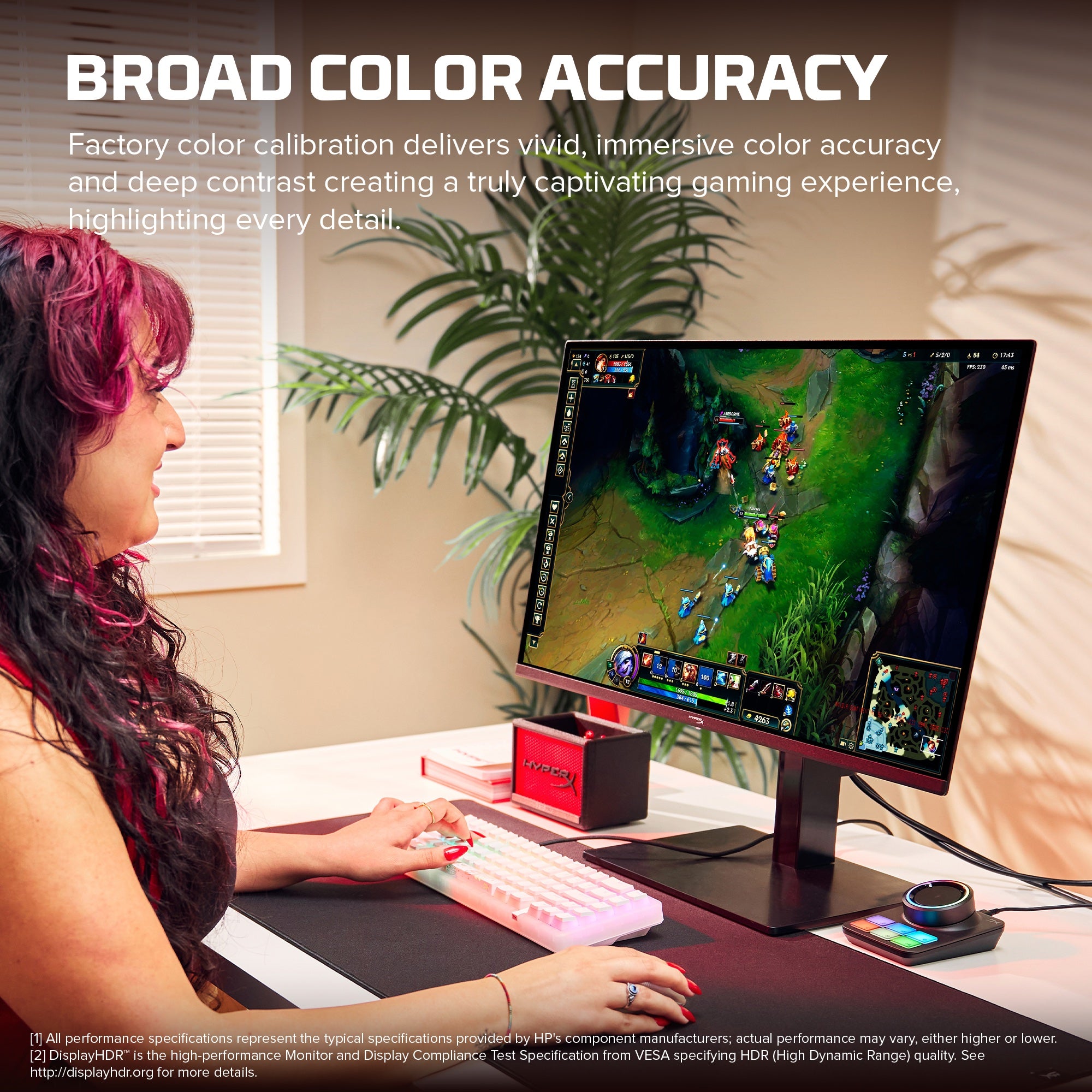 Hyperx Monitor Visuals HyperX OMEN OLED 27 inch QHD 240Hz Gaming Monitor - OMEN OLED 27q ...