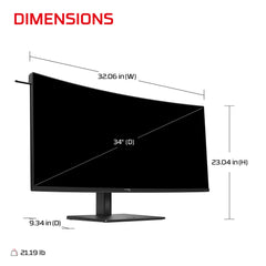 HyperX OMEN OLED 34 inch WQHD 360Hz Gaming Monitor - OMEN OLED 34 - 09