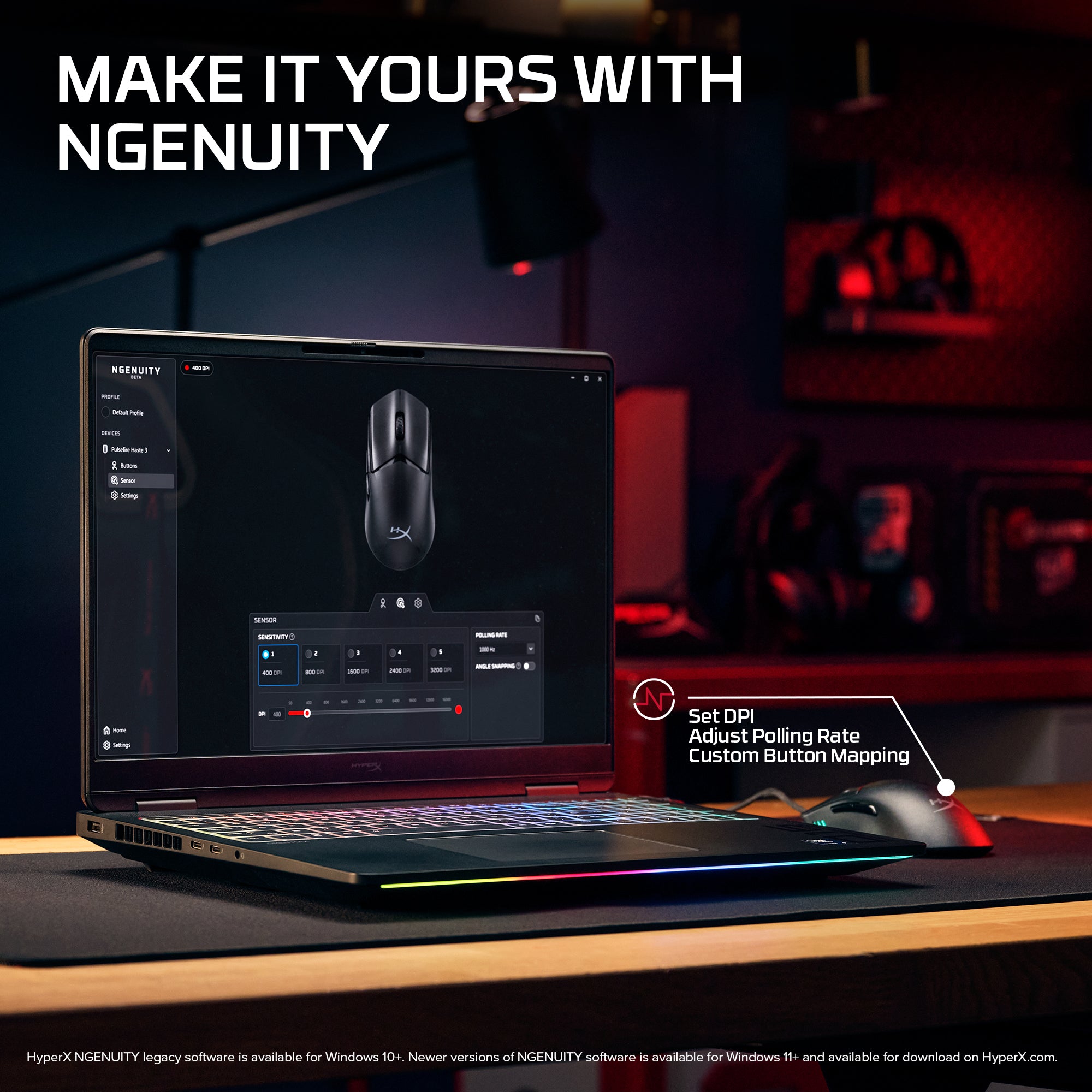 HyperX Pulsefire Haste 3 - Wired Gaming Mouse - 06