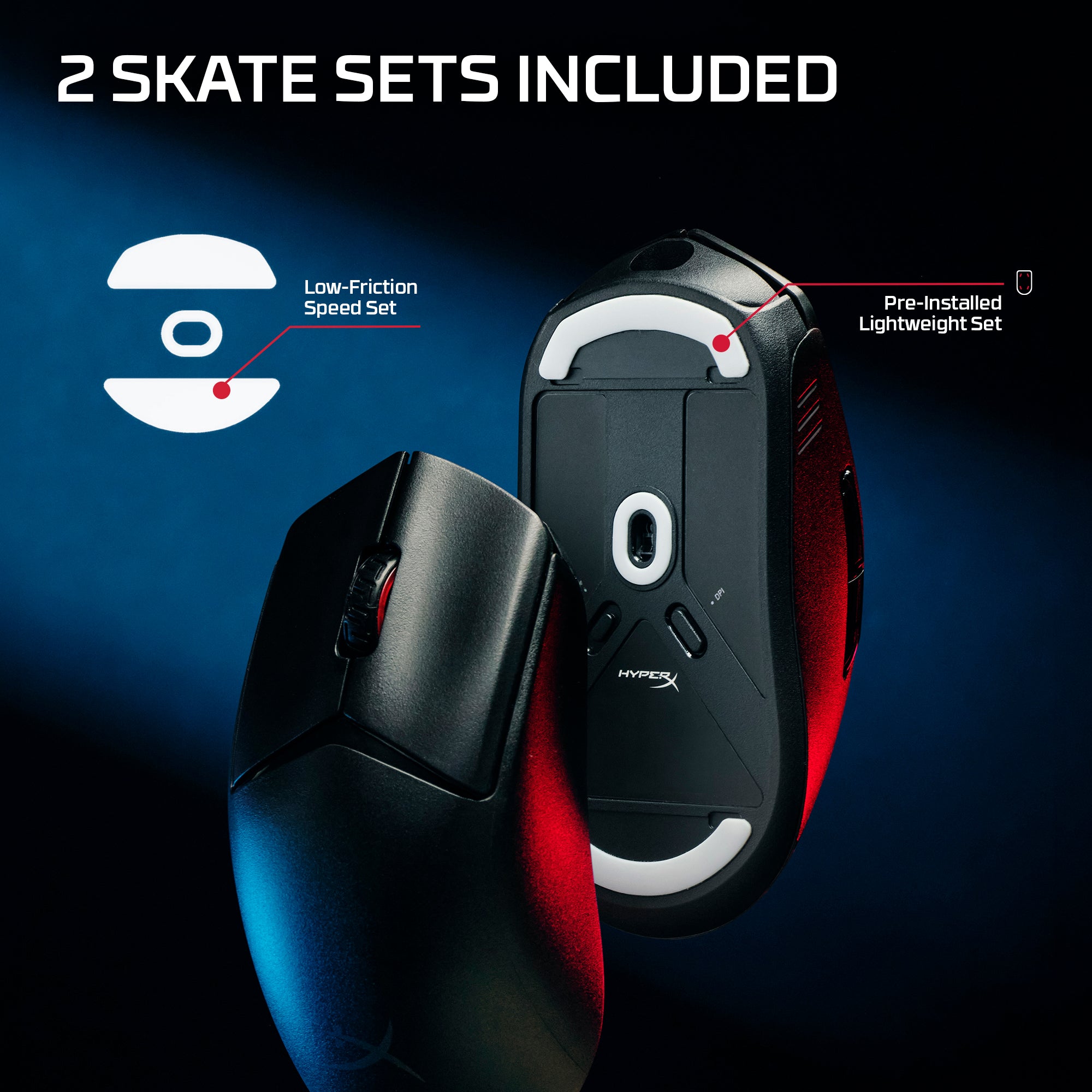HyperX Pulsefire Haste 3 - Wireless Gaming Mouse - 05