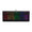HyperX Alloy Core RGB gaming keyboard front facing displaying RGB lighting effects 2