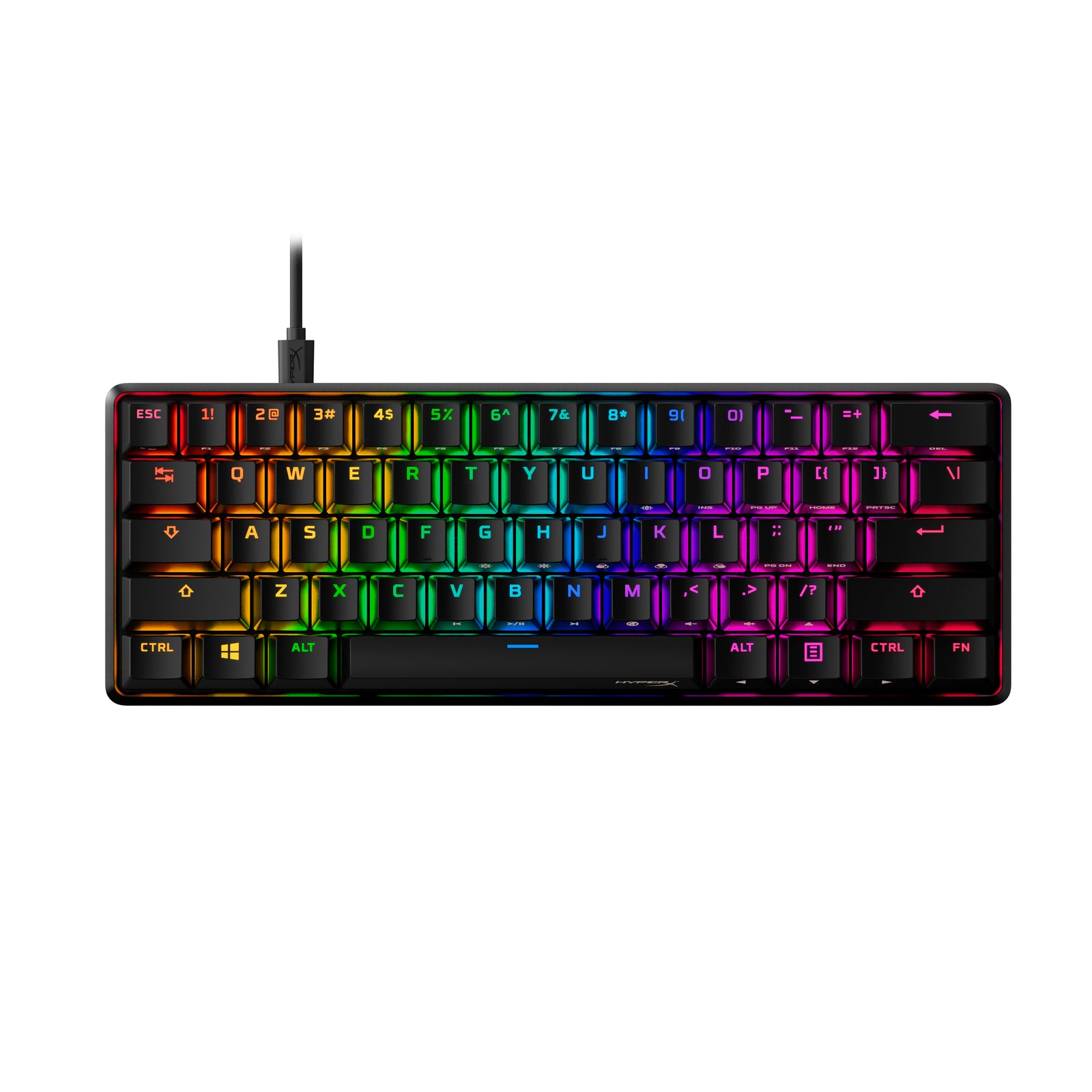 HyperX 60 Alloy Origins AQU Gaming Keyboard - 01
