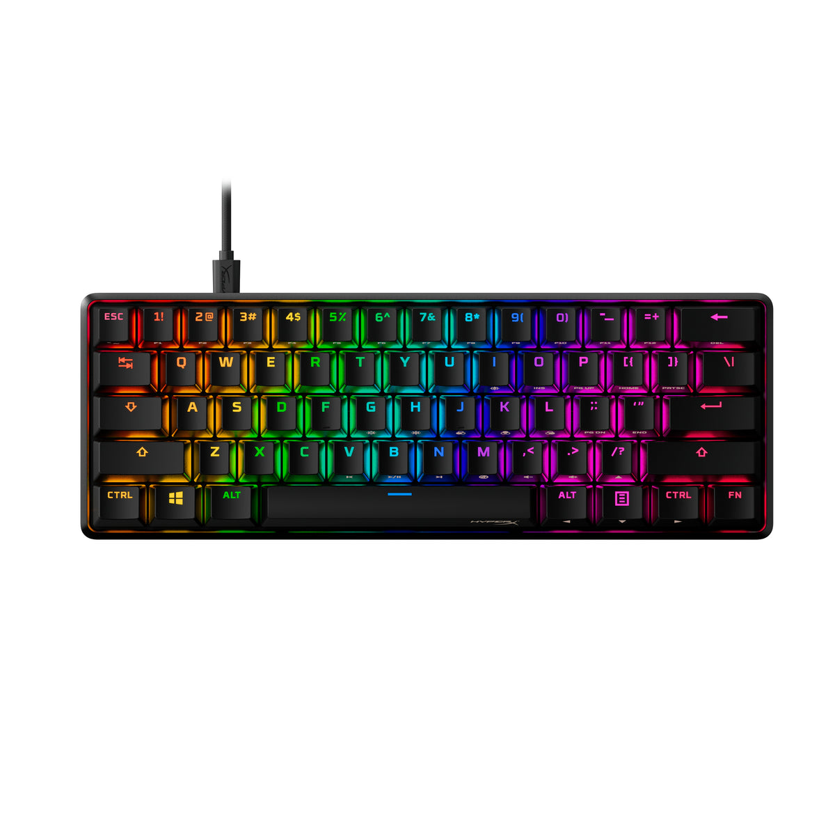 HyperX 60 Alloy Origins AQU Gaming Keyboard - 01