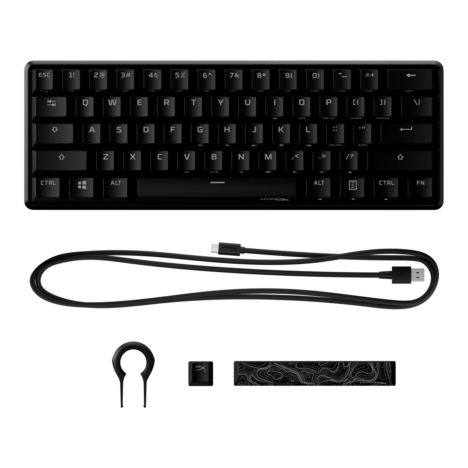 HyperX 60 Alloy Origins AQU Gaming Keyboard - 06