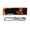 HyperX Alloy Mechanical Gaming Keyboard Naruto edition downward view with cable 
