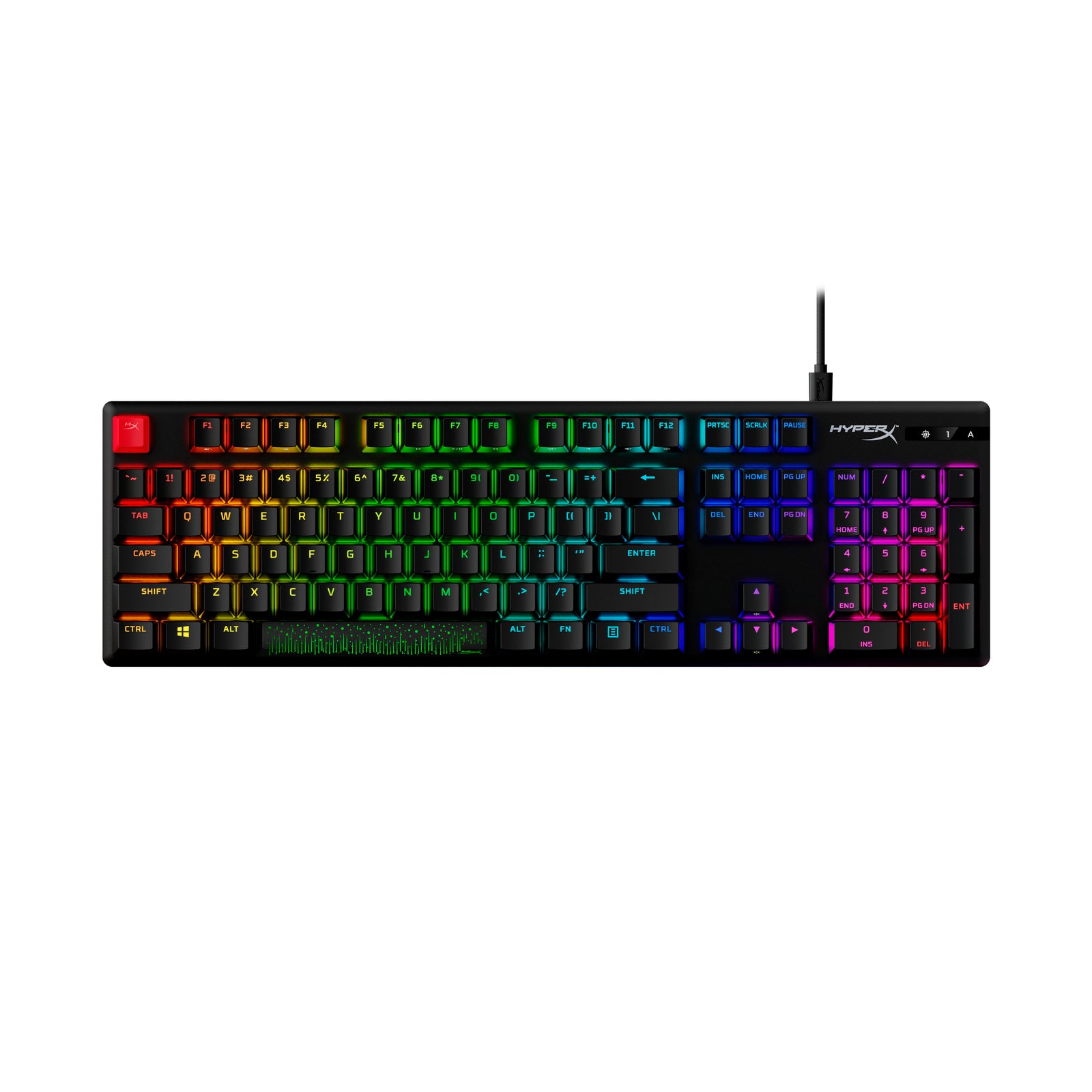HyperX Alloy Origins PBT HX Red - Mechanical Gaming Keyboard - 05