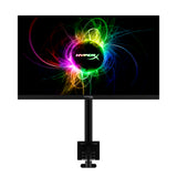 HyperX Armada 27 QHD Gaming Monitor with arm showing the front side view featuring Higher resolution for immersive gaming