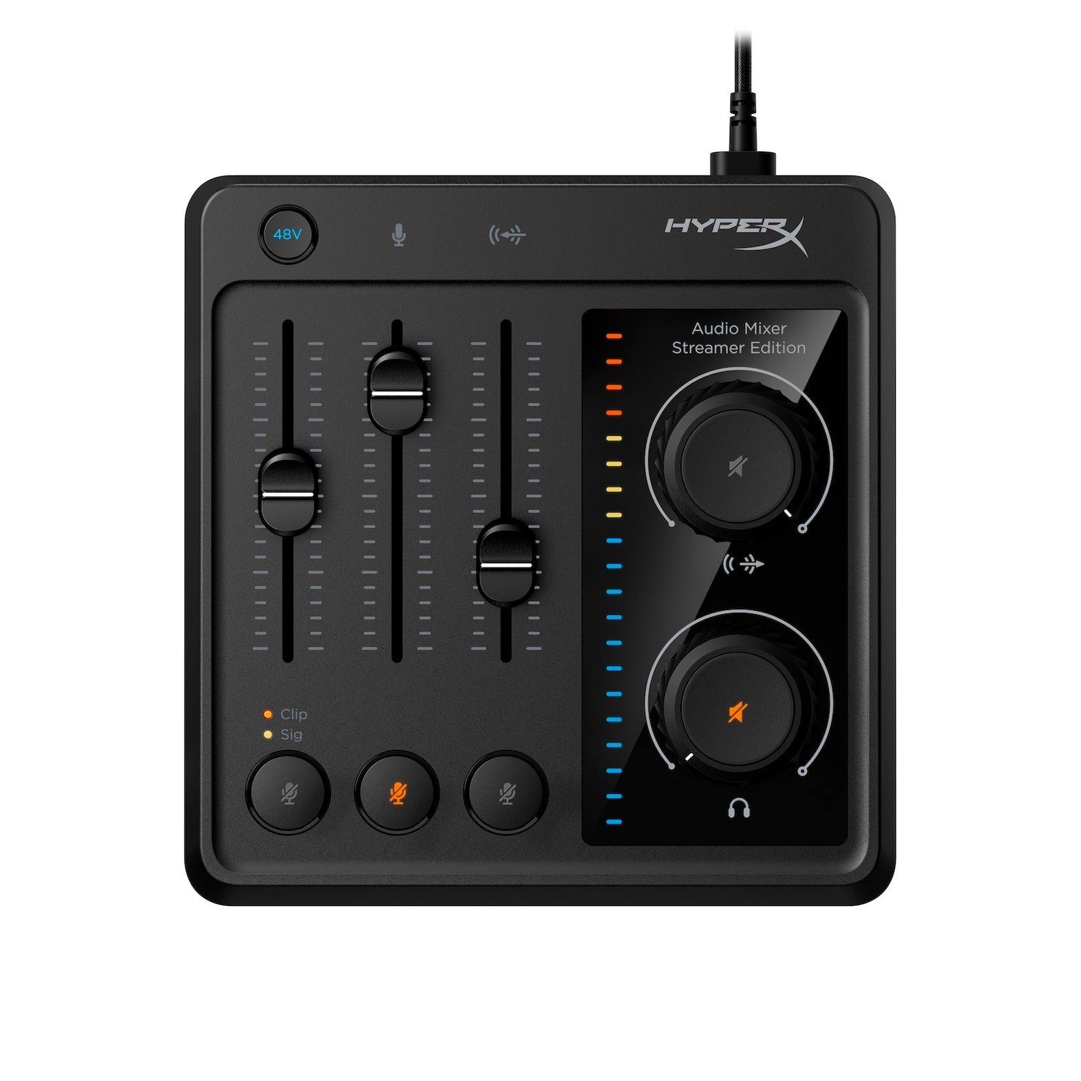 HyperX Audio Mixer XLRインターフェース hyperx_audio_mixer_73c12aa_mai