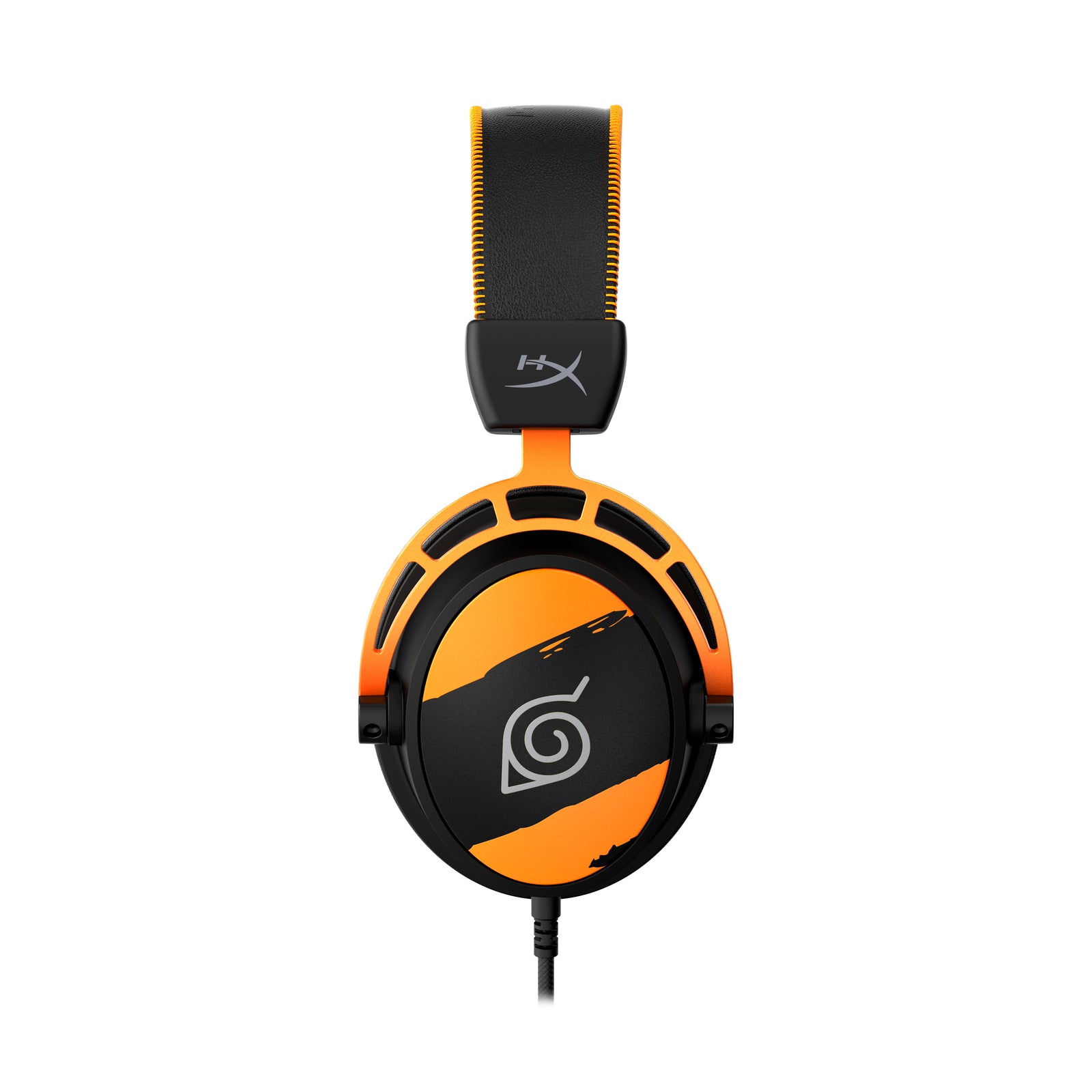 HyperX Cloud Alpha Naruto edition gaming headset left facing view 