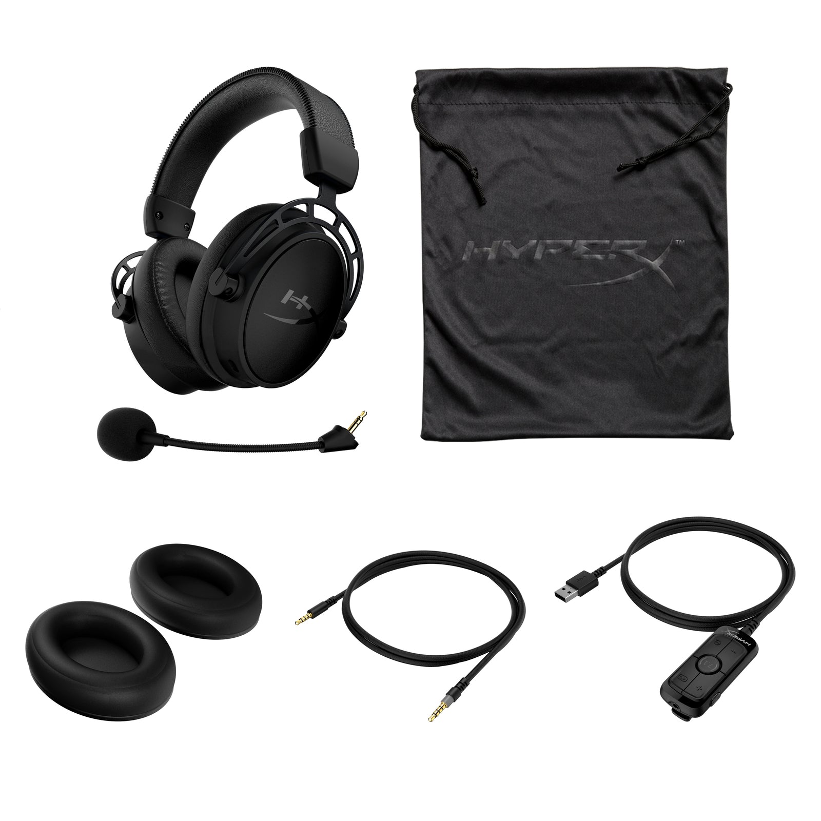 HyperX Cloud Alpha S - Gaming Headset (Black) - 07