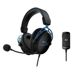 HyperX Cloud Alpha S - Gaming Headset (Black-Blue) (HX-HSCAS-BL/WW) - 06