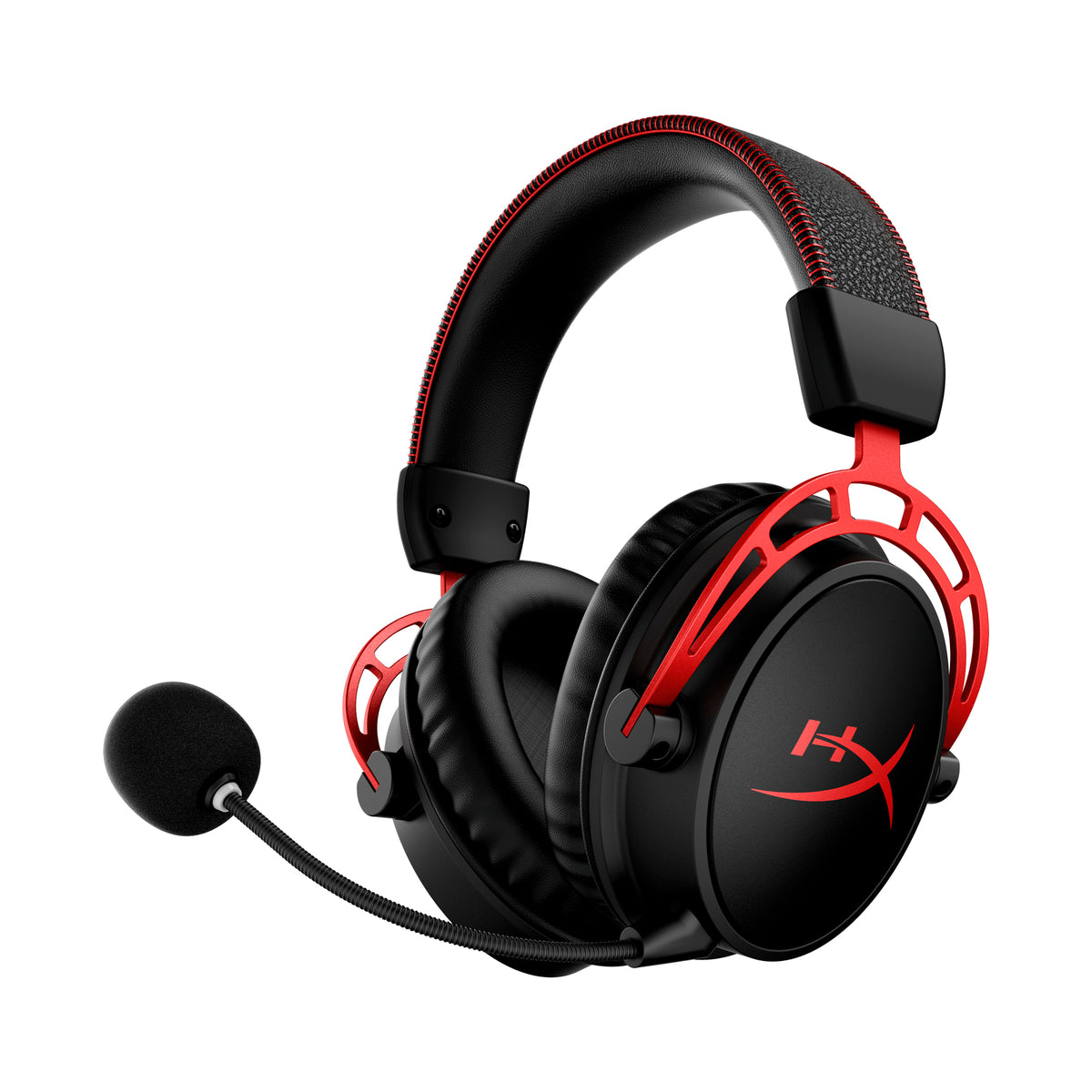 HyperX Cloud Alpha - Wireless Gaming Headset (Black-Red) - 01