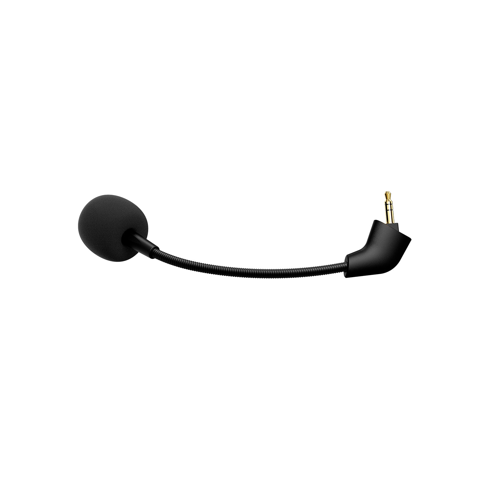 Front view of the spare microphone of the HyperX Cloud II Gaming Headset