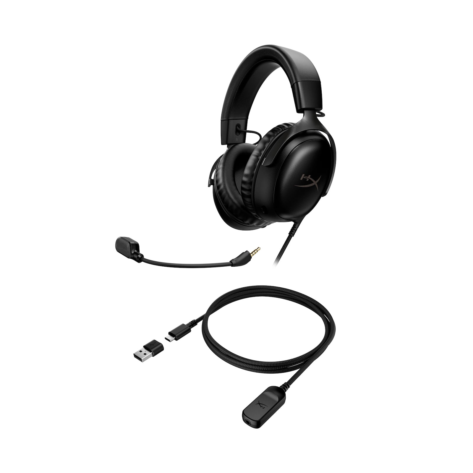  HyperX Cloud III - Auriculares inalámbricos para juegos para  PC, PS5, PS4, batería de hasta 120 horas, inalámbrico de 2.4 GHz,  controladores en ángulo de 2.087 in, espuma viscoelástica, marco :  Videojuegos