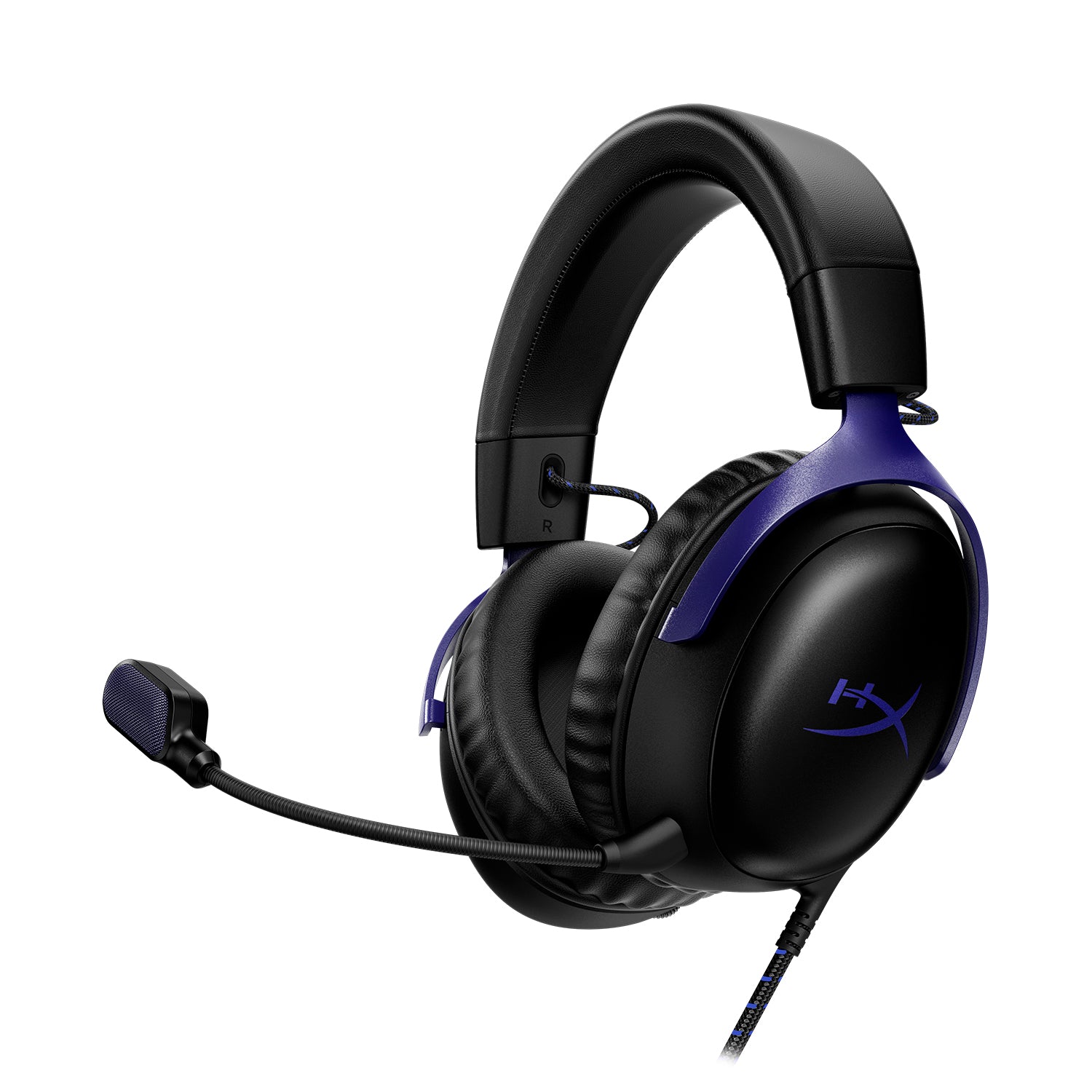 HyperX Cloud III - Gaming Headset (White/Blue) - 01