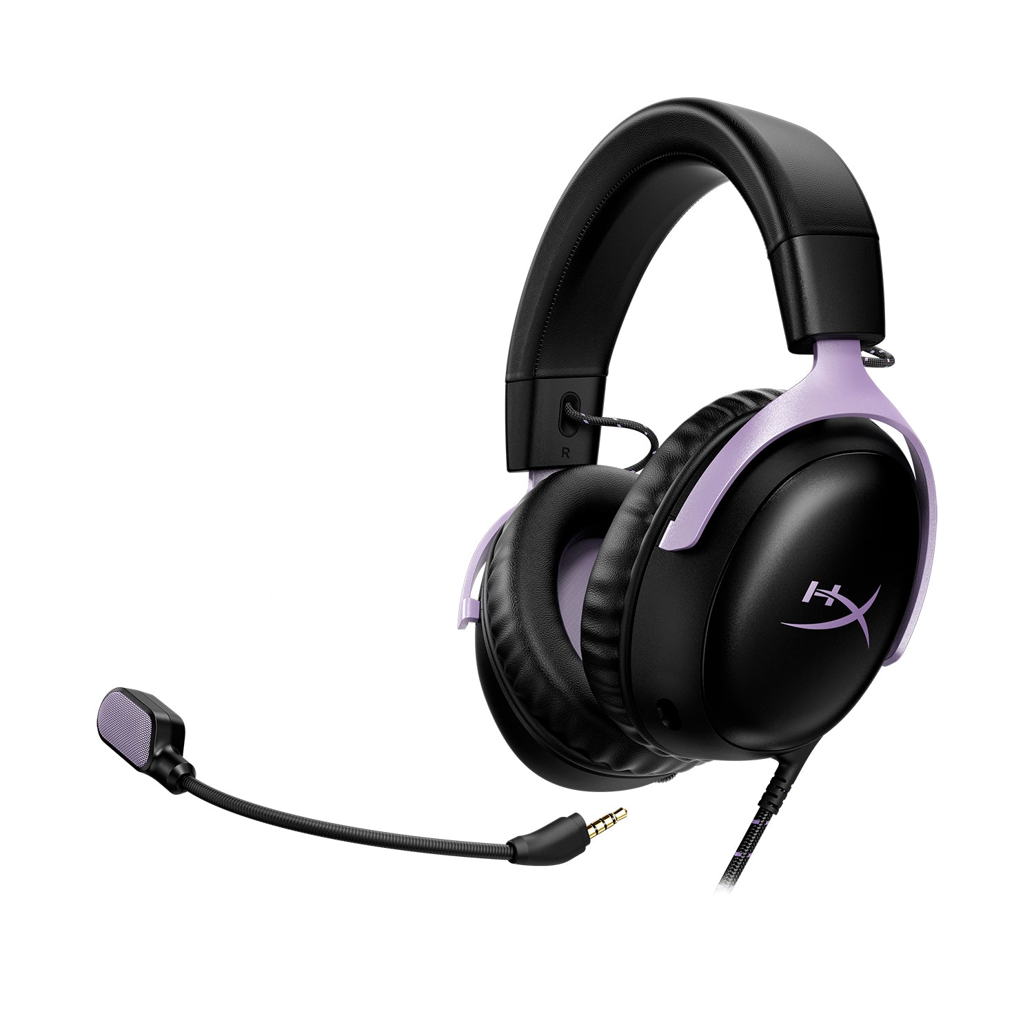 HyperX Cloud III - Gaming Headset (Black/Lavender) - 04