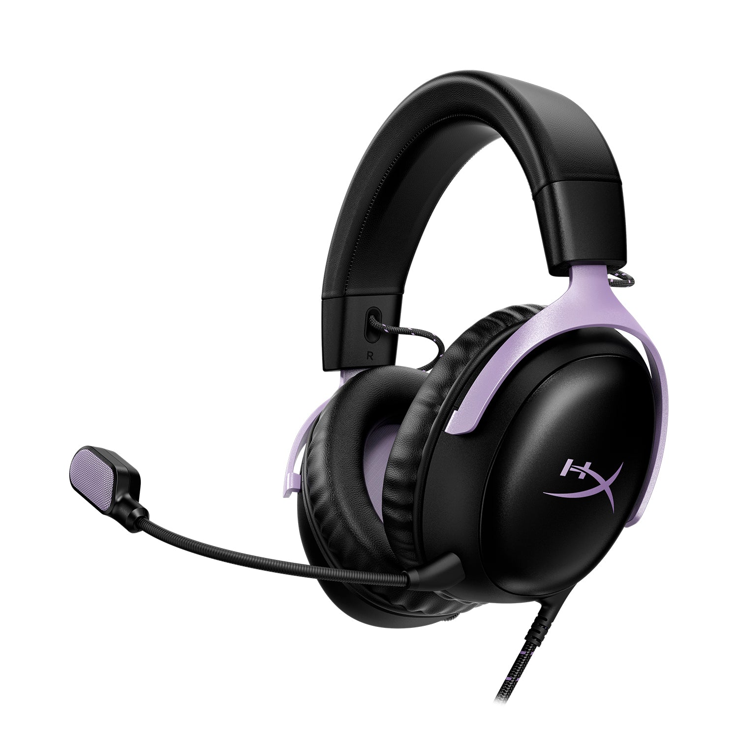 HyperX Cloud III - Gaming Headset (Black/Lavender) - 01