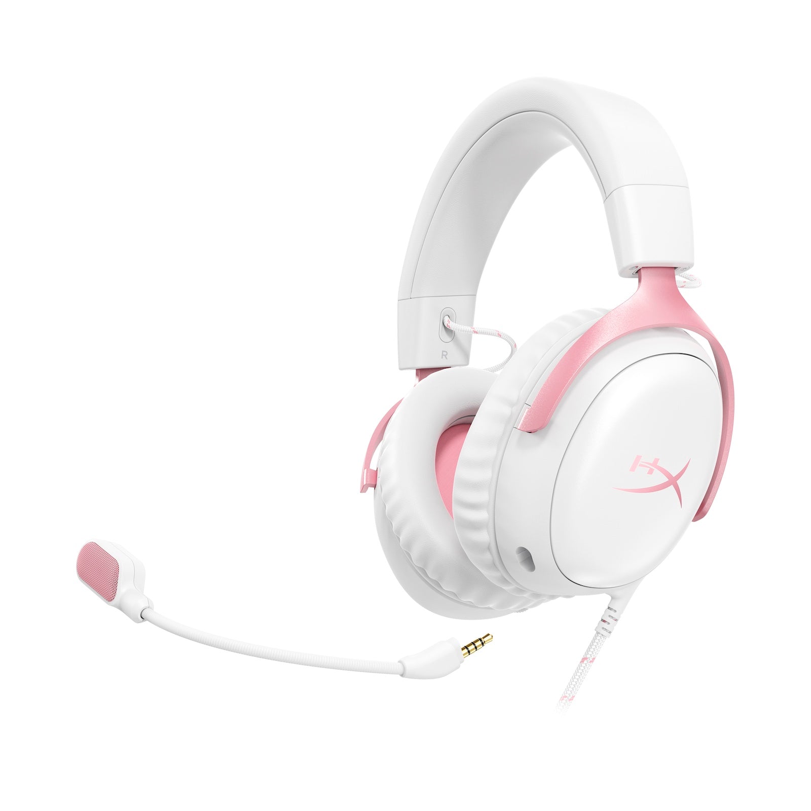HyperX Cloud III - Gaming Headset (White/Pink) - 04